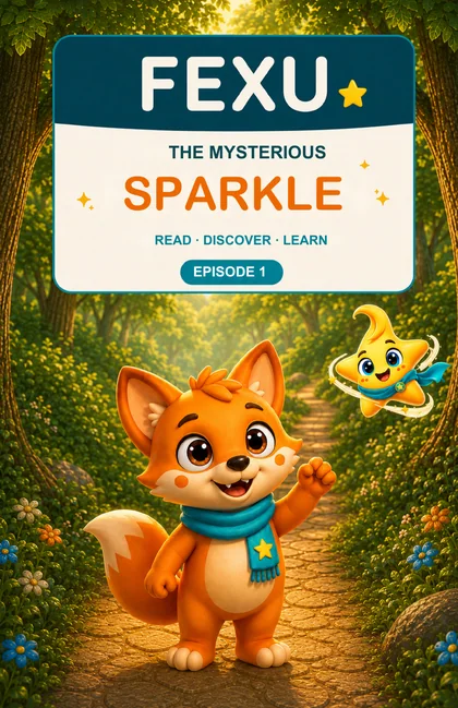 Front cover of FEXU – Read · Discover · Learn: The Mysterious Sparkle, by Kevin Keuters