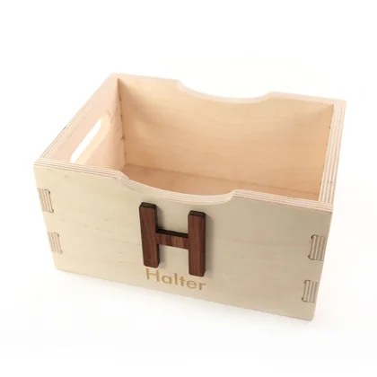 Toy Crate for Wood Blocks — official Smiling Tree product photograph