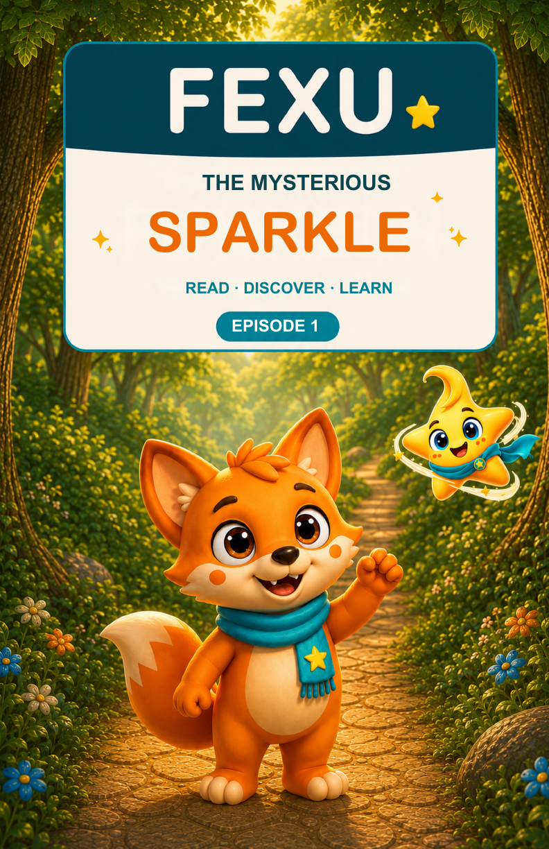 Front cover of FEXU – Read · Discover · Learn: The Mysterious Sparkle, by Kevin Keuters