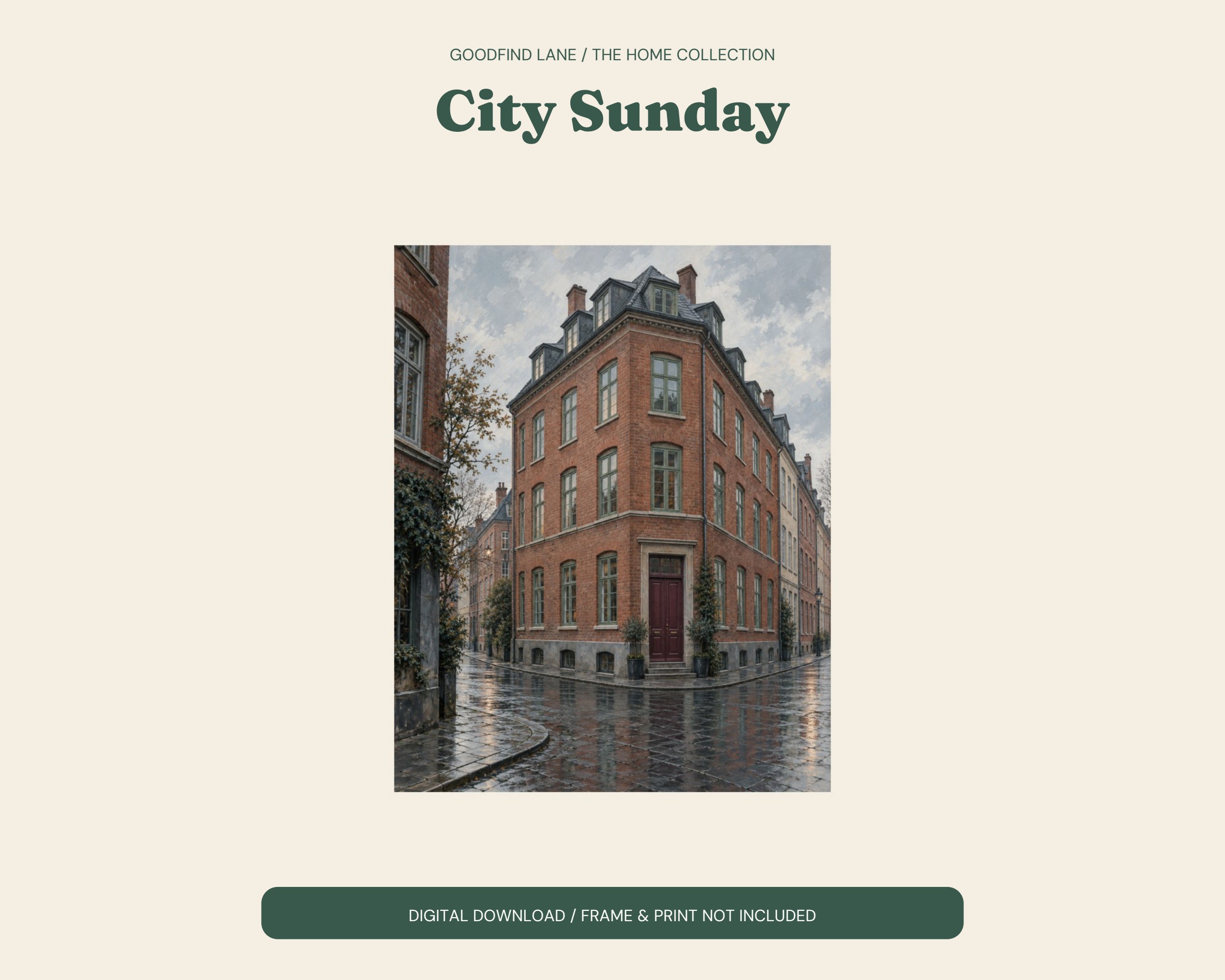 City Sunday — Product overview