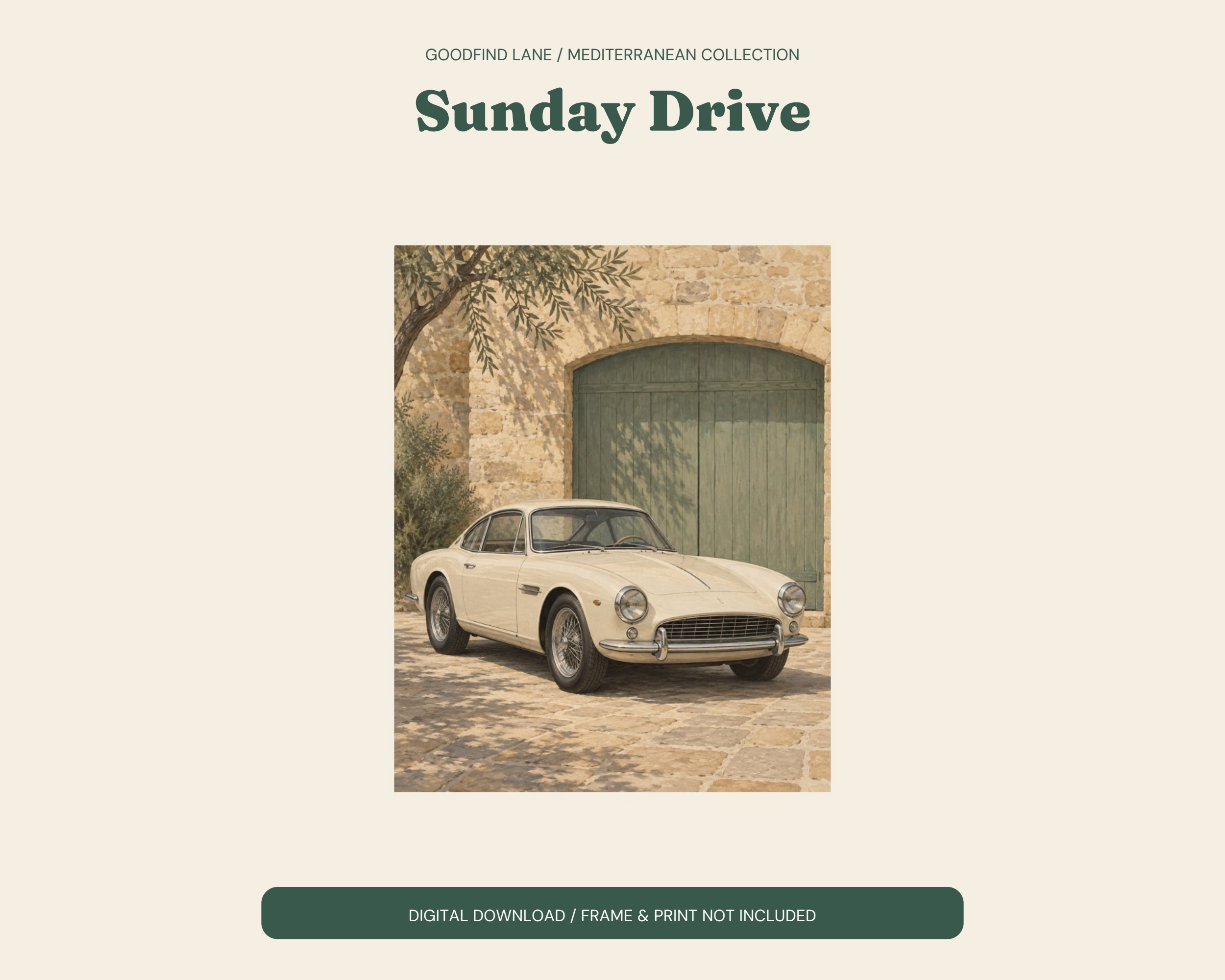 Sunday Drive — Product overview